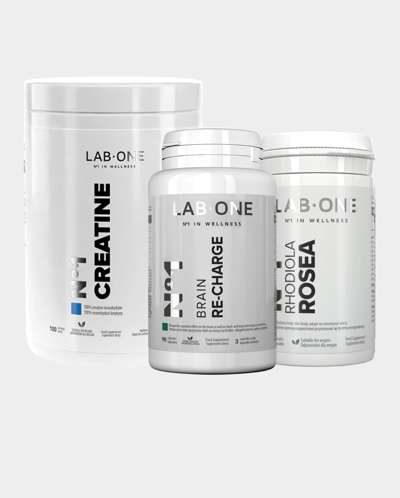 Brain &amp; Body Boost Pack | Zestaw Wsparcia Mózgu i Ciała